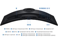 Samsung 40" curved skærm S40H85TH Skærme