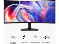 Samsung 40" curved skærm S40H85TH Skærme