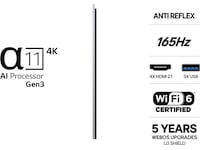 LG 55" G64 OLED evo 4K Smart TV (2026) 50 - 59 tommer TV