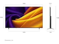 LG 85" NU90 Nano UHD Smart TV (2026) Over 80 tommer TV