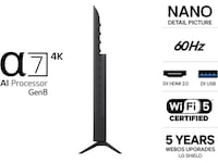 LG 55" NU90 Nano UHD Smart TV (2026) 50 - 59 tommer TV