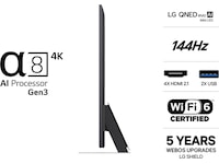 LG 50" QNED86 Evo MiniLED 4k Smart TV (2026) 50 - 59 tommer TV