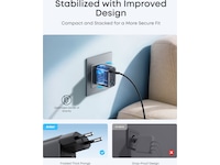 Anker Nano 70W Vægoplader (sort) Mobilopladere