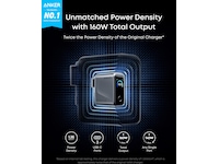 Anker Prime 160W 3 porter lader (sølv) Mobilopladere