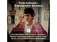 Sennheiser MOMENTUM 5 trådløse hovedtelefoner, Over-Ear (sort) Høretelefoner