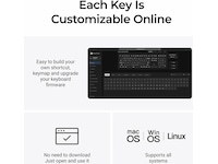 Keychron Q6 Ultra 100% 8K Red Trådløst Gamingtastatur Gamingkeyboard
