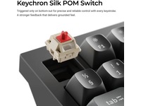 Keychron Q6 Ultra 100% 8K Red Trådløst Gamingtastatur Gamingkeyboard