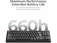 Keychron V3 Ultra 80% 8K Brown Trådløst Gamingtastatur Gamingkeyboard