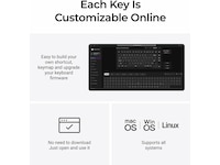 Keychron V1 Ultra 75% 8K Red Trådløst Gamingtastatur Gamingkeyboard