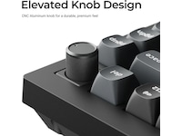 Keychron V1 Ultra 75% 8K Red Trådløst Gamingtastatur Gamingkeyboard