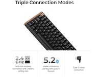 Keychron K4 HE Trådløst Gamingtastatur (sort) Gamingkeyboard