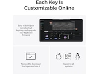 Keychron K4 HE Trådløst Gamingtastatur (sort) Gamingkeyboard