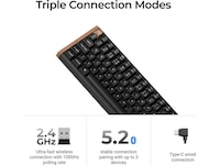 Keychron K4 HE SE Trådløst Gamingtastatur (hvid) Gamingkeyboard