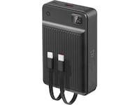 Andersson 20.000mAh Powerbank m/ integrerede kabler 2pk Powerbank