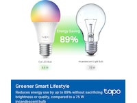 TP-Link Tapo L535E Smart lyspære 3-pack LED-pærer & elpærer
