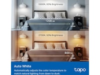 TP-Link Tapo L535E Smart lyspære 3-pack LED-pærer & elpærer