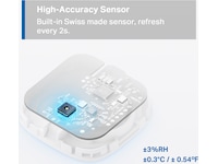 Tapo T310 V1.2 Smart temperatur- og fugtighedsmåler 3-pack Sensorer