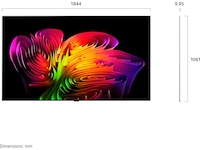 LG 83" OLED evo AI W6 4K Smart TV 2026 Over 80 tommer TV