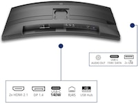 Philips 34" curved skærm 34B2U5900C/00 Skærme