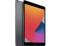iPad 10,2" (2020) 32GB WiFi (space grey) - Renewed - Næsten nyt! Næsten nyt! - Renewed