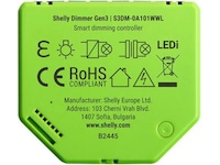 Shelly Dimmer Gen3 Kontakter, lysdæmpere & lyskontrol