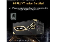 ASUS ROG Thor 3000W Titanium III Edition 20 (ROG Equalizer) Strømforsyninger