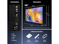 Samsung 100" M90H 4K Mini LED Smart-TV (2026) Over 80 tommer TV
