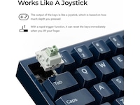 Keychron Q16 HE 65% 8K kablet (Ceramic) Gamingkeyboard