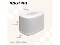 JBL Cove X1 Wi-Fi Højttaler (hvid) Trådløs / Bluetooth højttaler