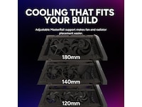 Cooler Master HAF II 500 med høj køleydelse Midi Tower