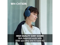 Sony WH-CH730N Trådløse Hovedtelefoner (sort) Høretelefoner
