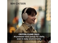 Sony WH-CH730N Trådløse Hovedtelefoner (sort) Høretelefoner