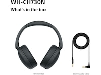Sony WH-CH730N Trådløse Hovedtelefoner (sort) Høretelefoner