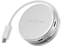 Satechi OntheGo 5-i-1 Multiport Adapter (Sølv) Dockingstation og USB-hub