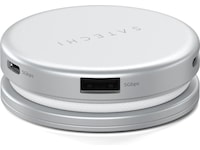Satechi OntheGo 5-i-1 Multiport Adapter (Sølv) Dockingstation og USB-hub