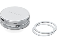 Satechi OntheGo 5-i-1 Multiport Adapter (Sølv) Dockingstation og USB-hub