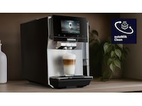 Siemens EQ700 iAroma Helautomatisk kaffemaskine Inox (sølv metallic) Espressomaskiner