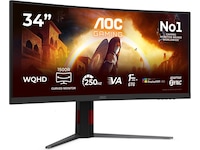 AOC 34" curved gamingskærm CU34G4ZCA Gamingskærme