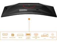 AOC 34" curved gamingskærm CU34G4ZCA Gamingskærme