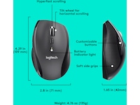 Logitech M705 Trådløs Mus Mus
