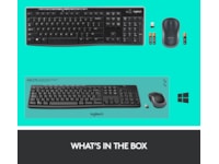 Logitech MK270 Combo Trådløs Mus & keyboards -kombinasjonspakker