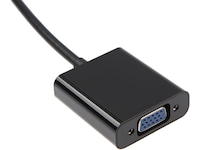HDMI til VGA adapter 10cm (sort) Kabeladaptere og overgange