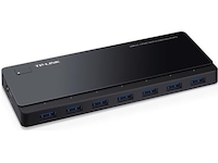 TP-Link UH720 USB 3.0 7-Port Hub Dockingstation og USB-hub