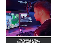 Logitech C922 30FPS 1080P Professional Streaming Webcam Webkameraer