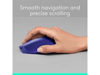 Logitech M330 Silent Plus Trådløs Blå Mus