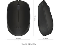 Logitech M171 Trådløs Mus Sort Mus