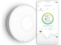 Airthings Wave Radonmåler (hvid) Luftkvalitetsmålere
