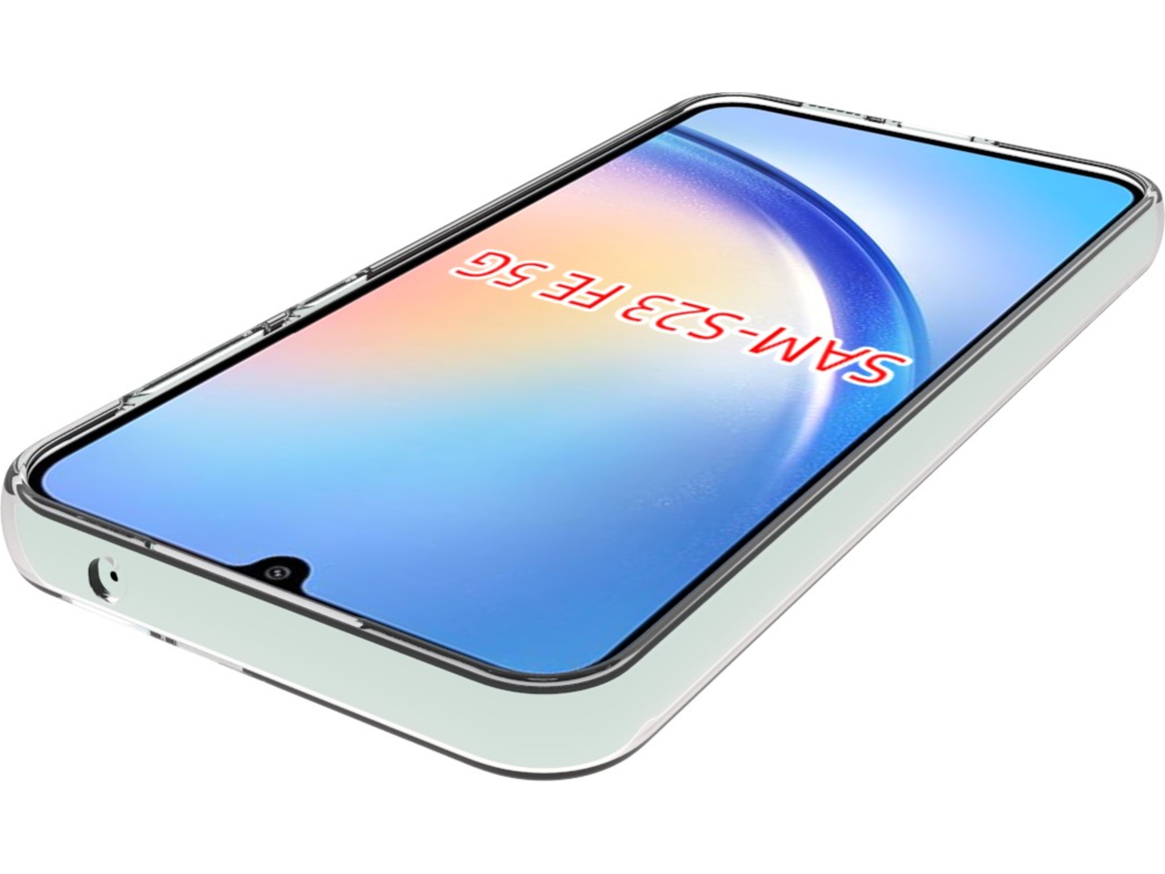 iiglo Galaxy S23 FE Silikone cover (gennemsigtig) Mobilcover