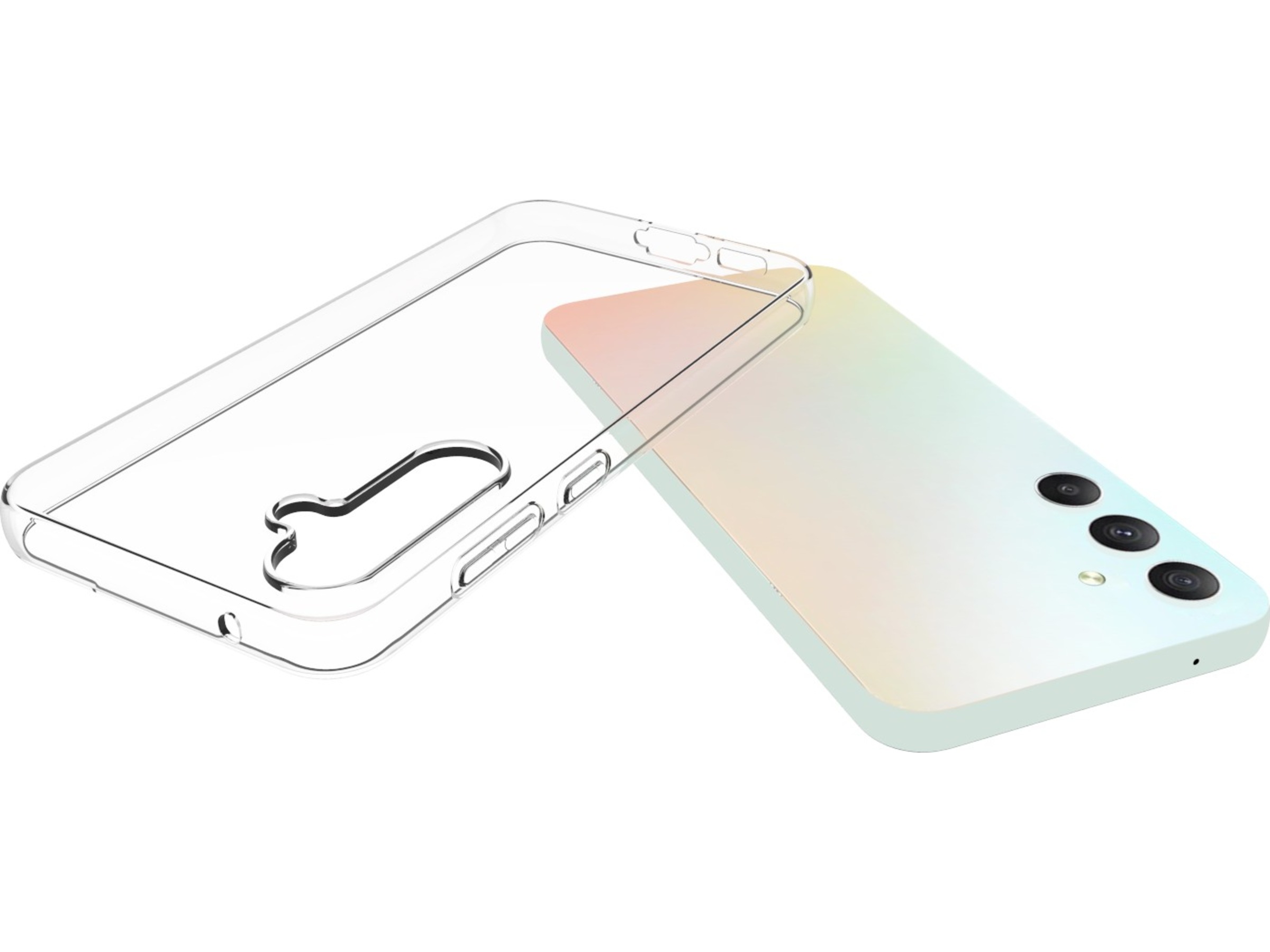 iiglo Galaxy S23 FE Silikone cover (gennemsigtig) Mobilcover