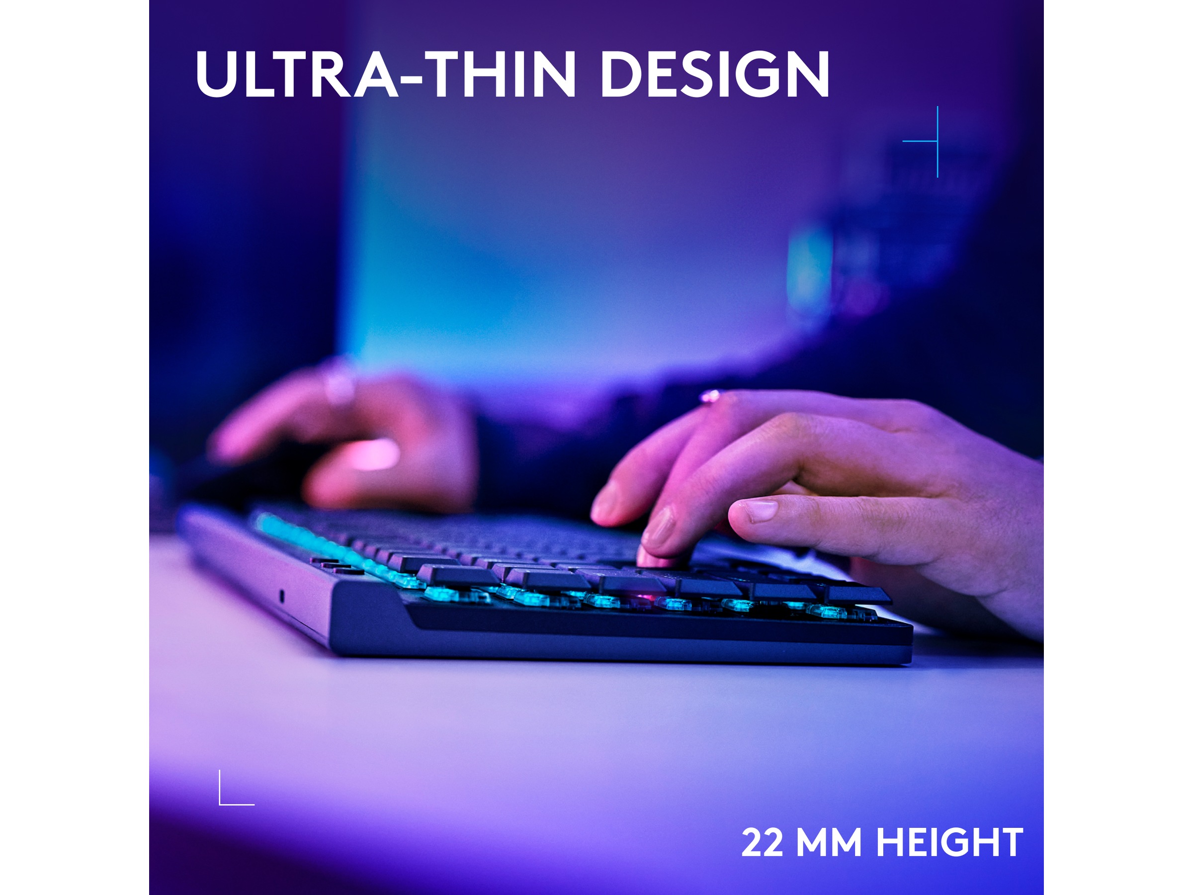 Logitech G G515 Lightspeed Gaming Keyboard (sort) Gamingkeyboard